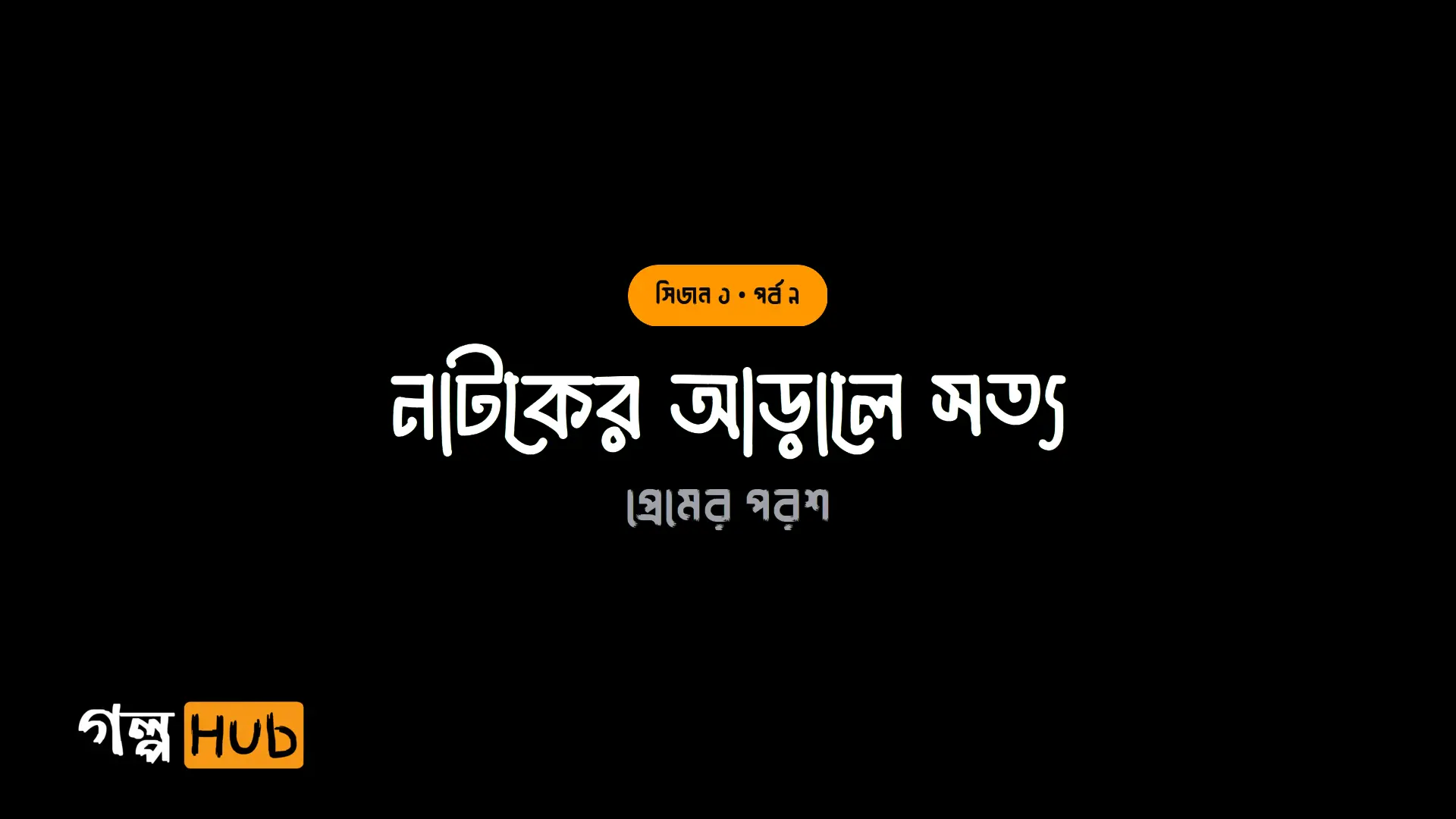 নাটকের আড়ালে সত্য