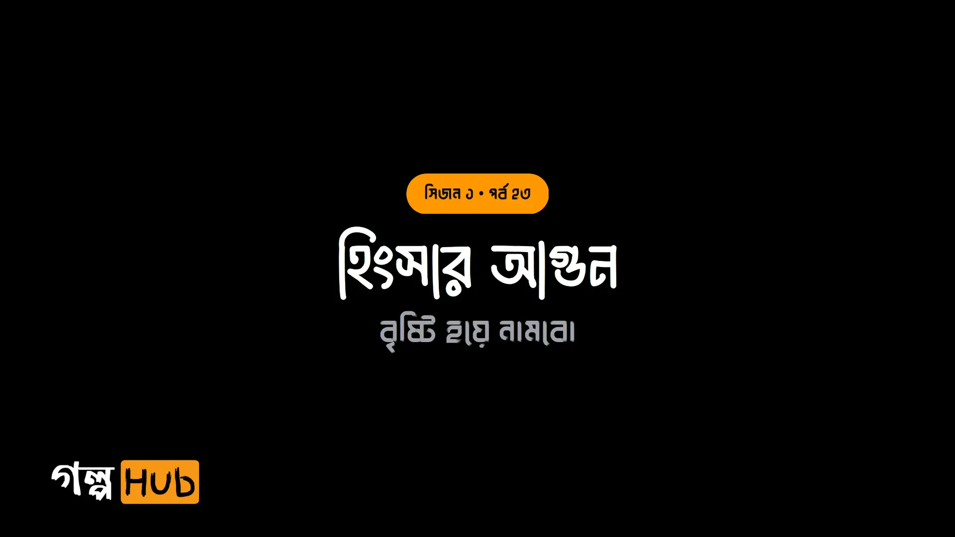 হিংসার আগুন