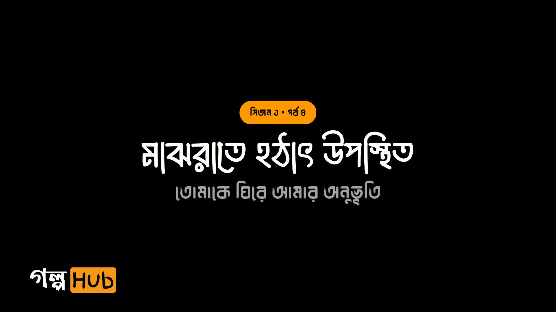 মাঝরাতে হঠাৎ উপস্থিত