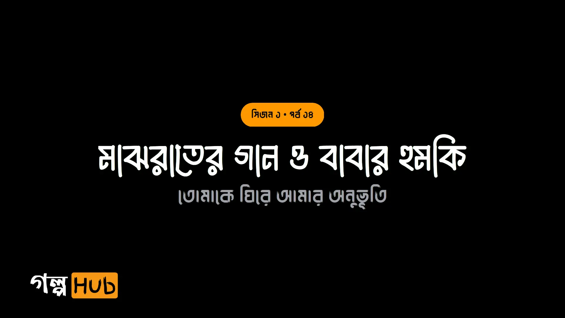 মাঝরাতের গান ও বাবার হুমকি