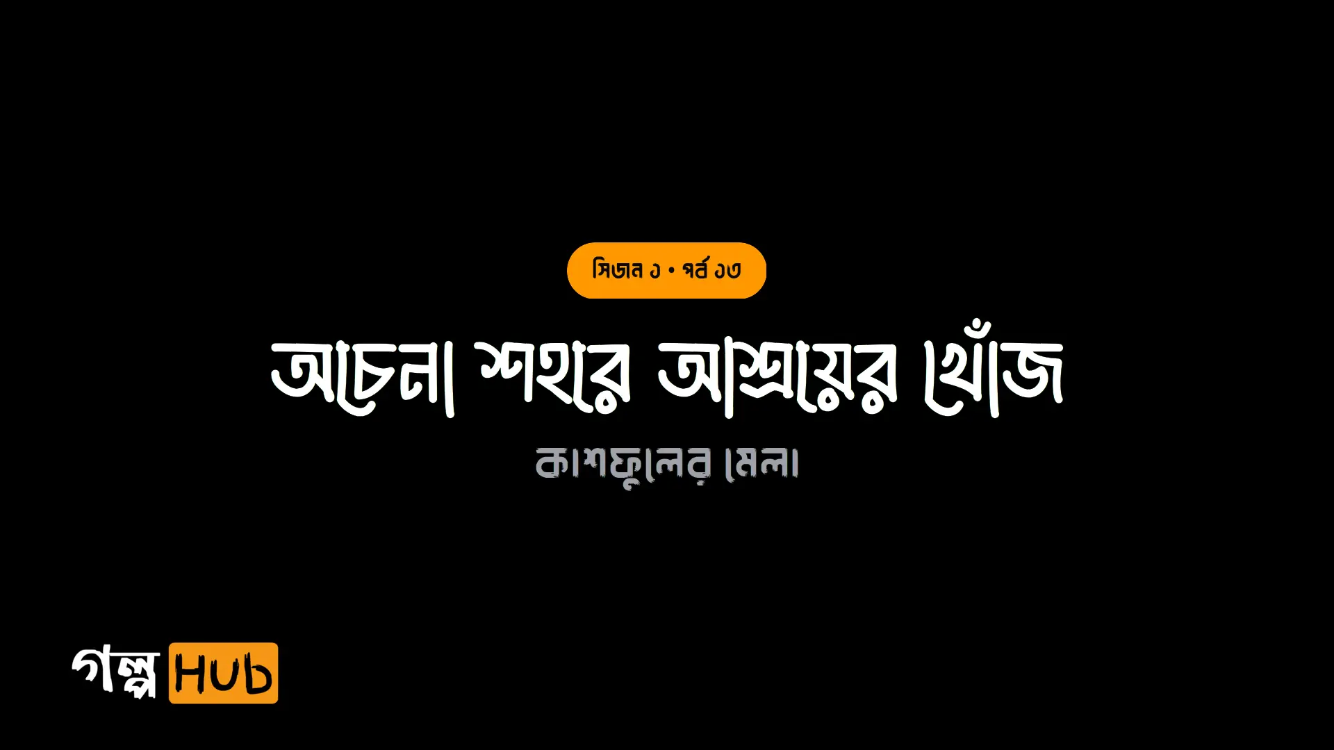 অচেনা শহরে আশ্রয়ের খোঁজ