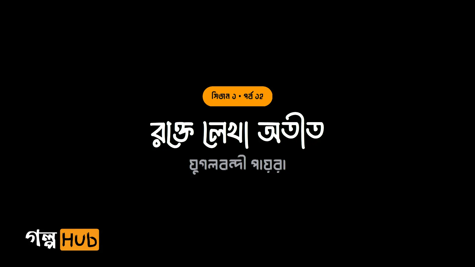 রক্তে লেখা অতীত