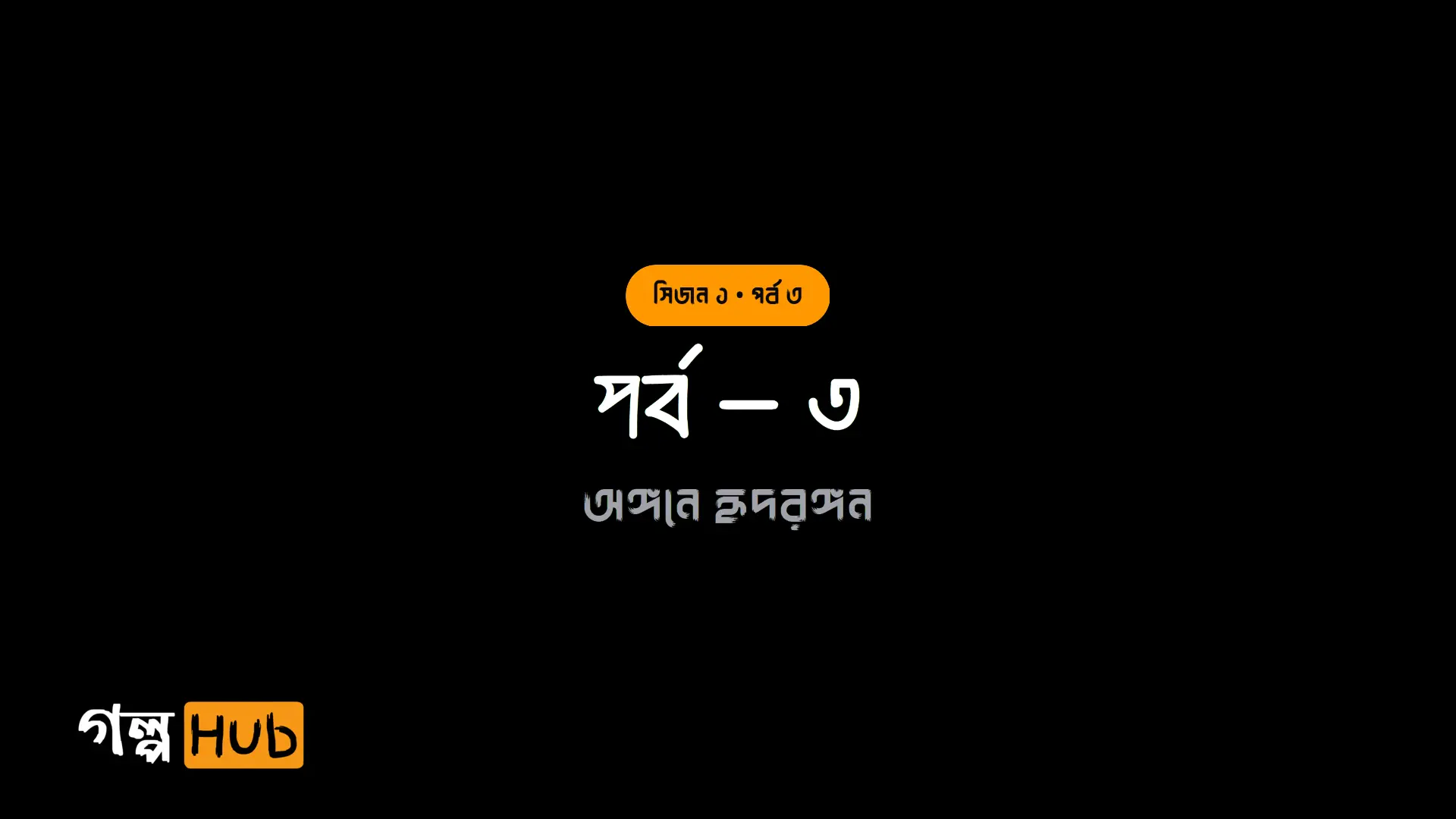 পর্ব – ৩
