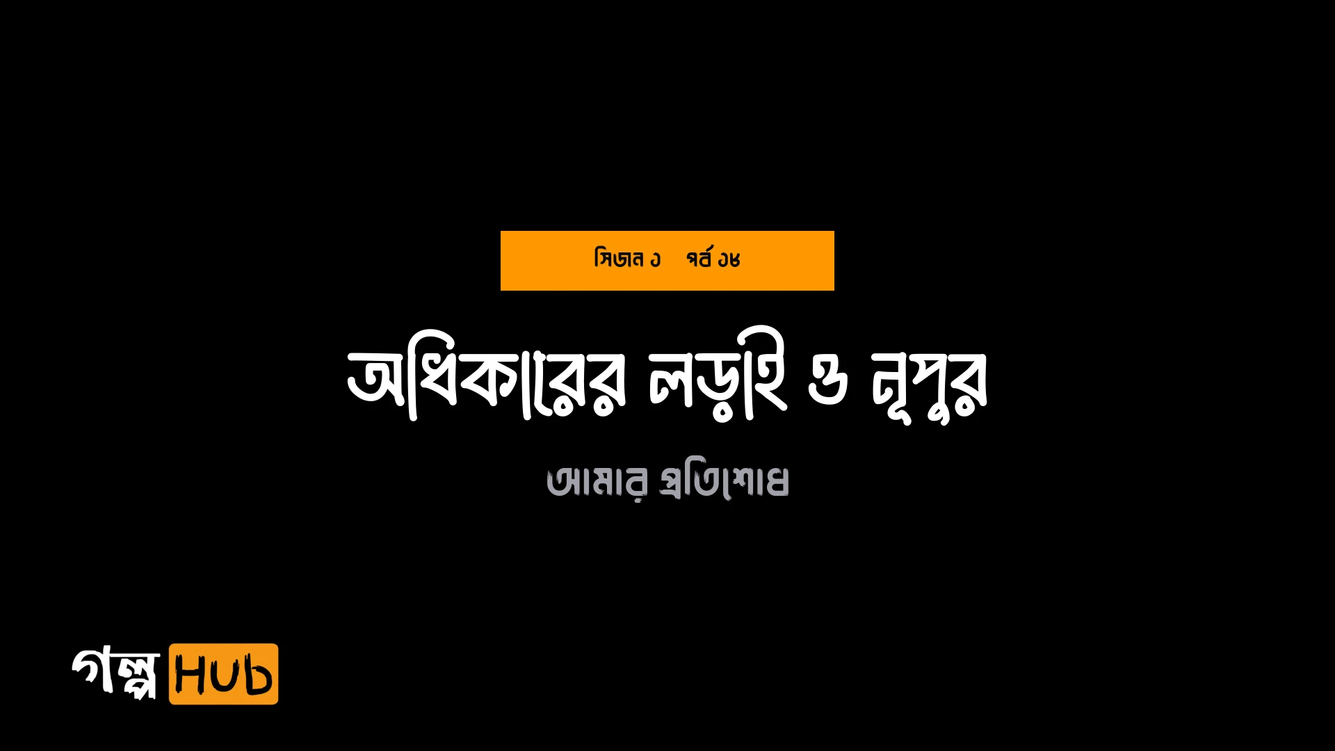 অধিকারের লড়াই ও নূপুর