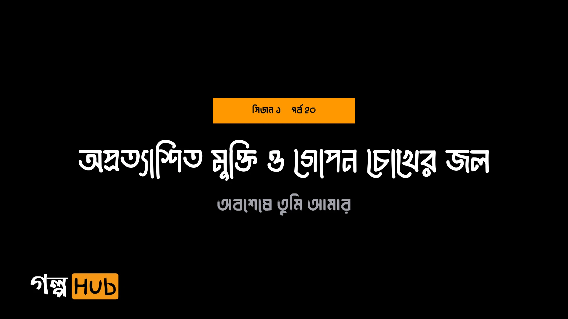 অপ্রত্যাশিত মুক্তি ও গোপন চোখের জল