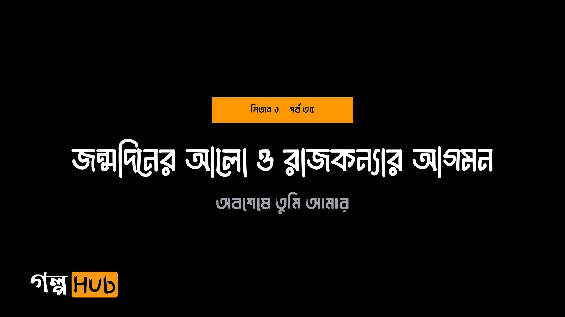 জন্মদিনের আলো ও রাজকন্যার আগমন