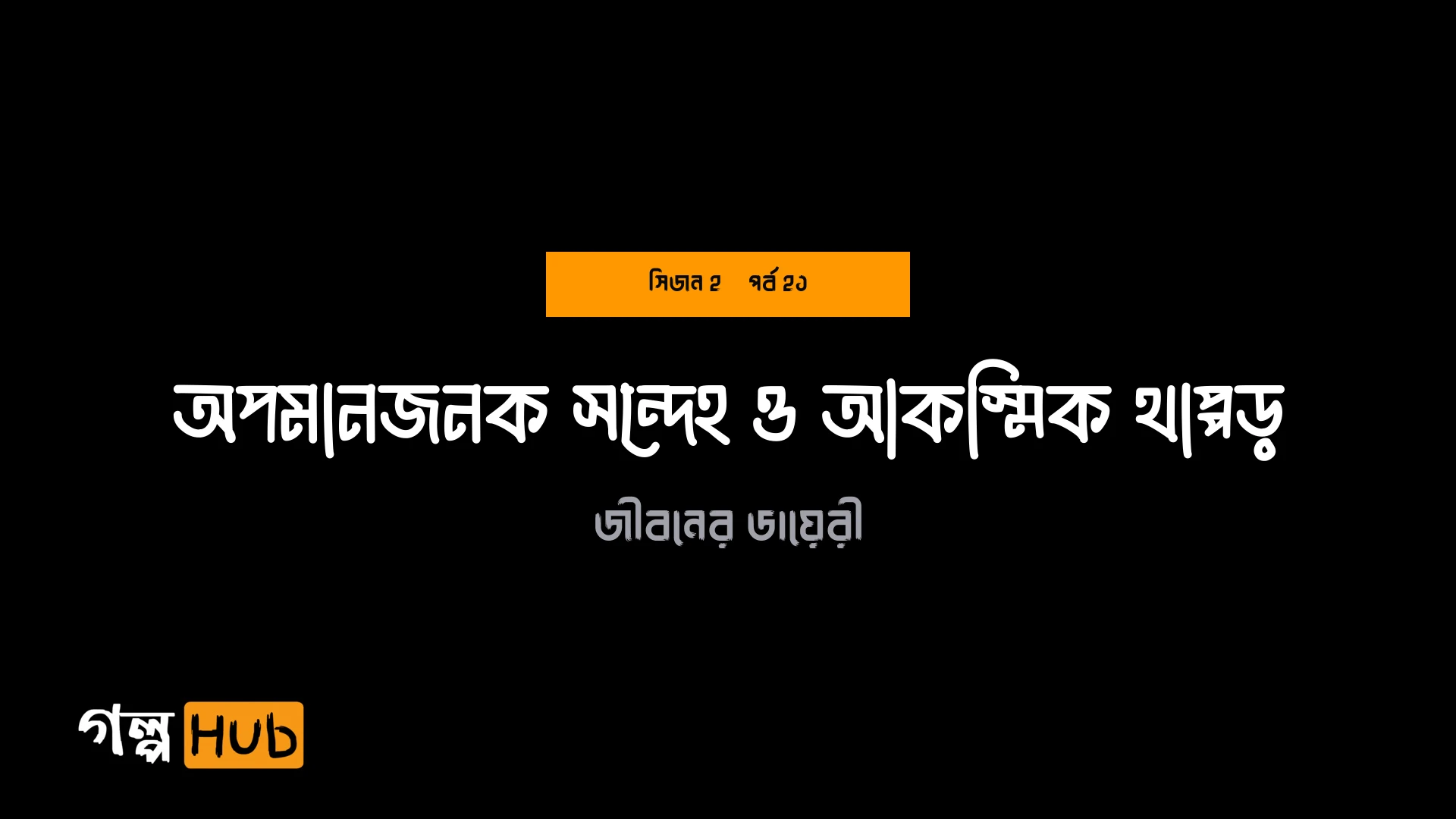 অপমানজনক সন্দেহ ও আকস্মিক থাপ্পড়