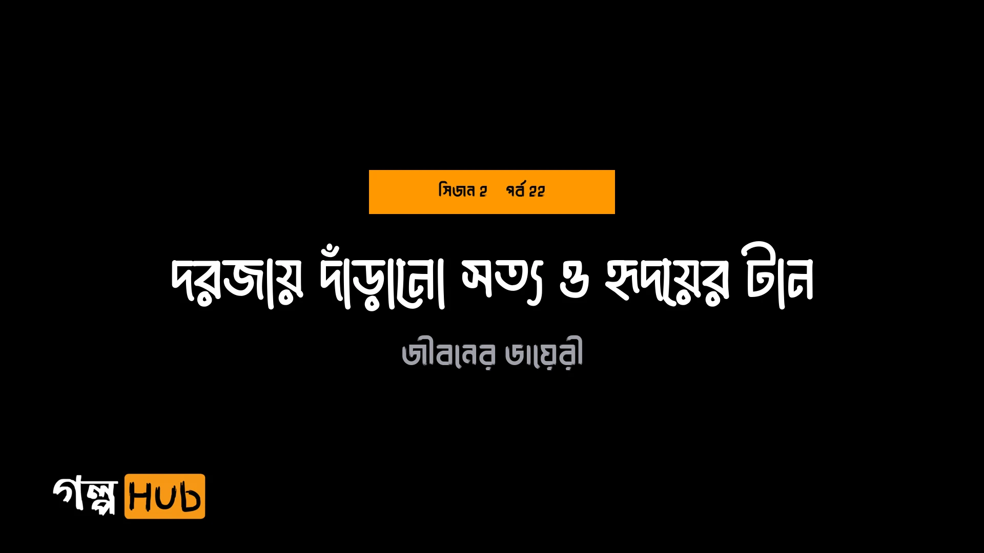 দরজায় দাঁড়ানো সত্য ও হৃদয়ের টান